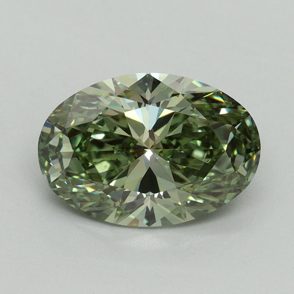 2.08 ct. oval Lab Grown Diamond front image