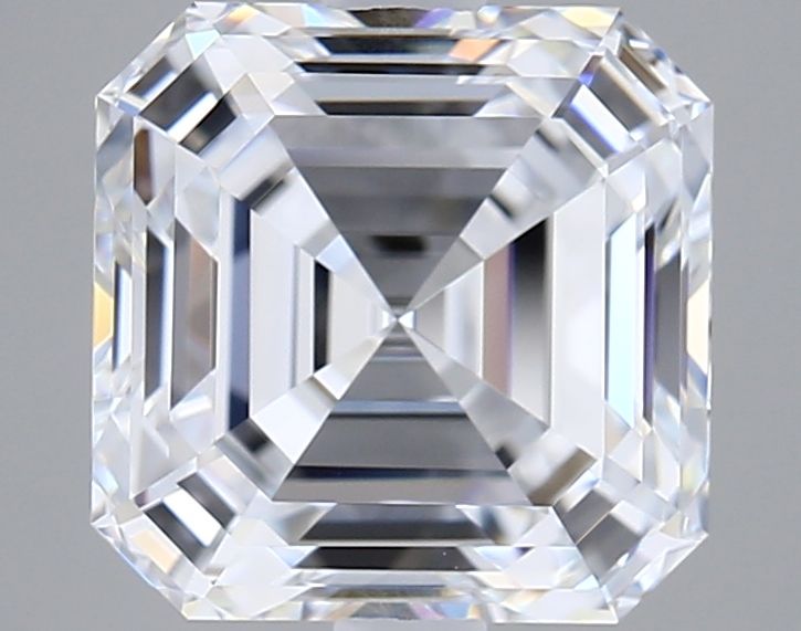 3.07 ct lab-grown Asscher Diamond