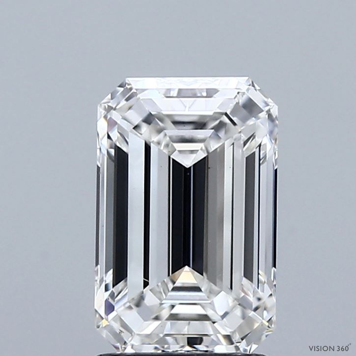 2.13 ct. emerald Lab Grown Diamond front image