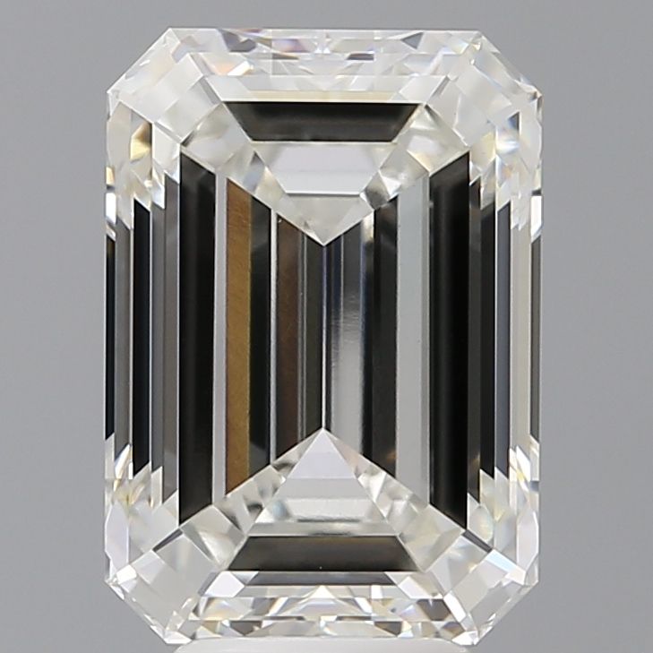 6.03 ct. emerald Lab Grown Diamond front image