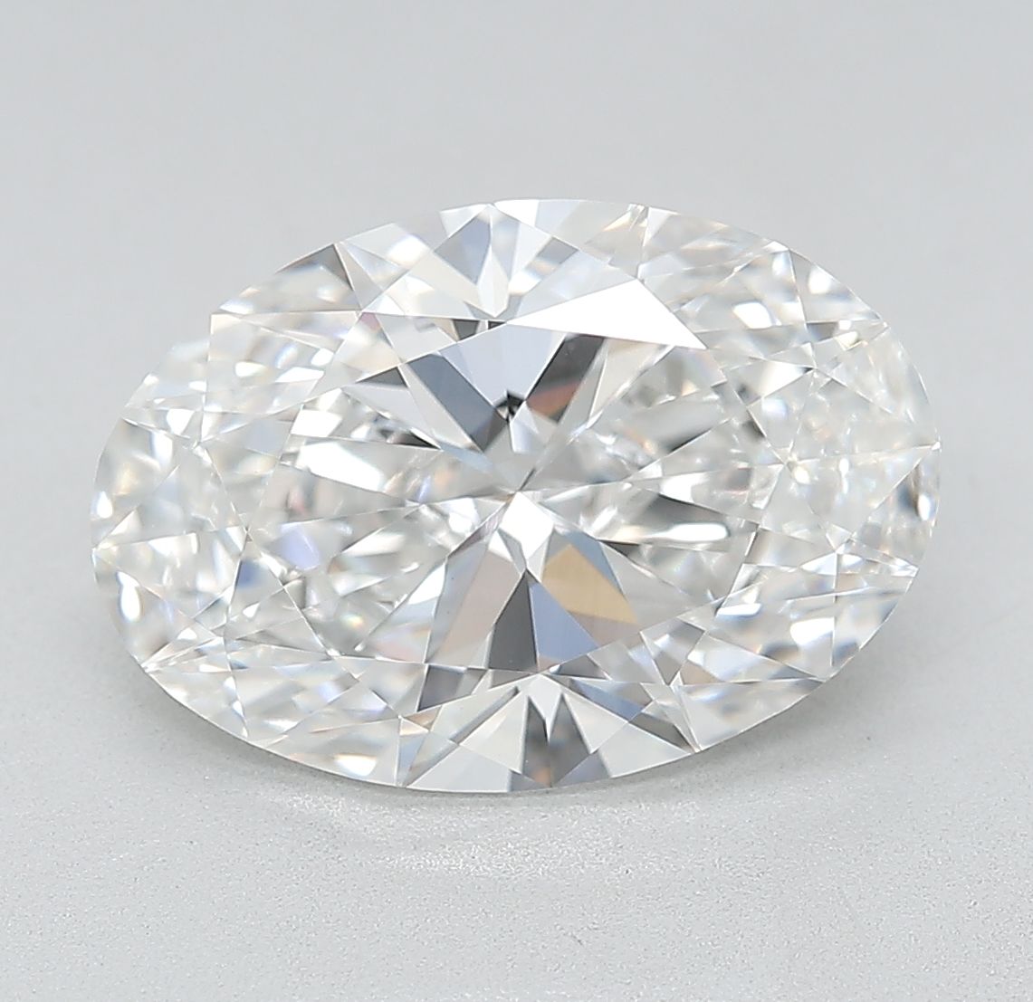 3.73 ct. oval Lab Grown Diamond front image