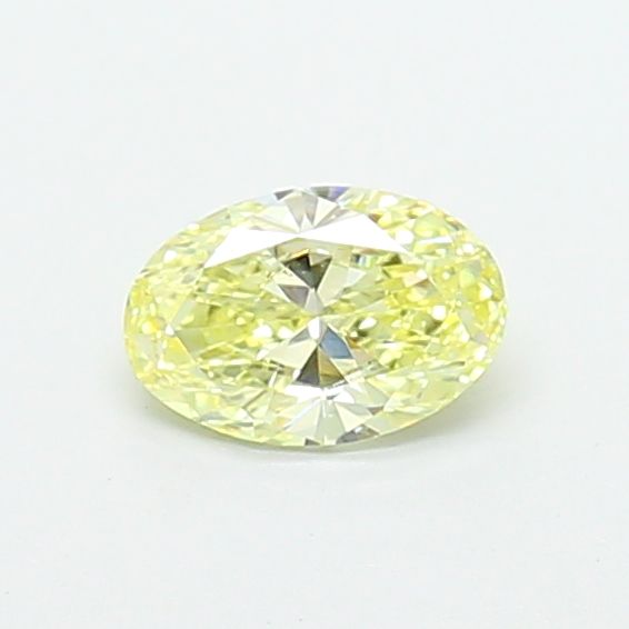 0.61 CT Fancy Yellow OVAL