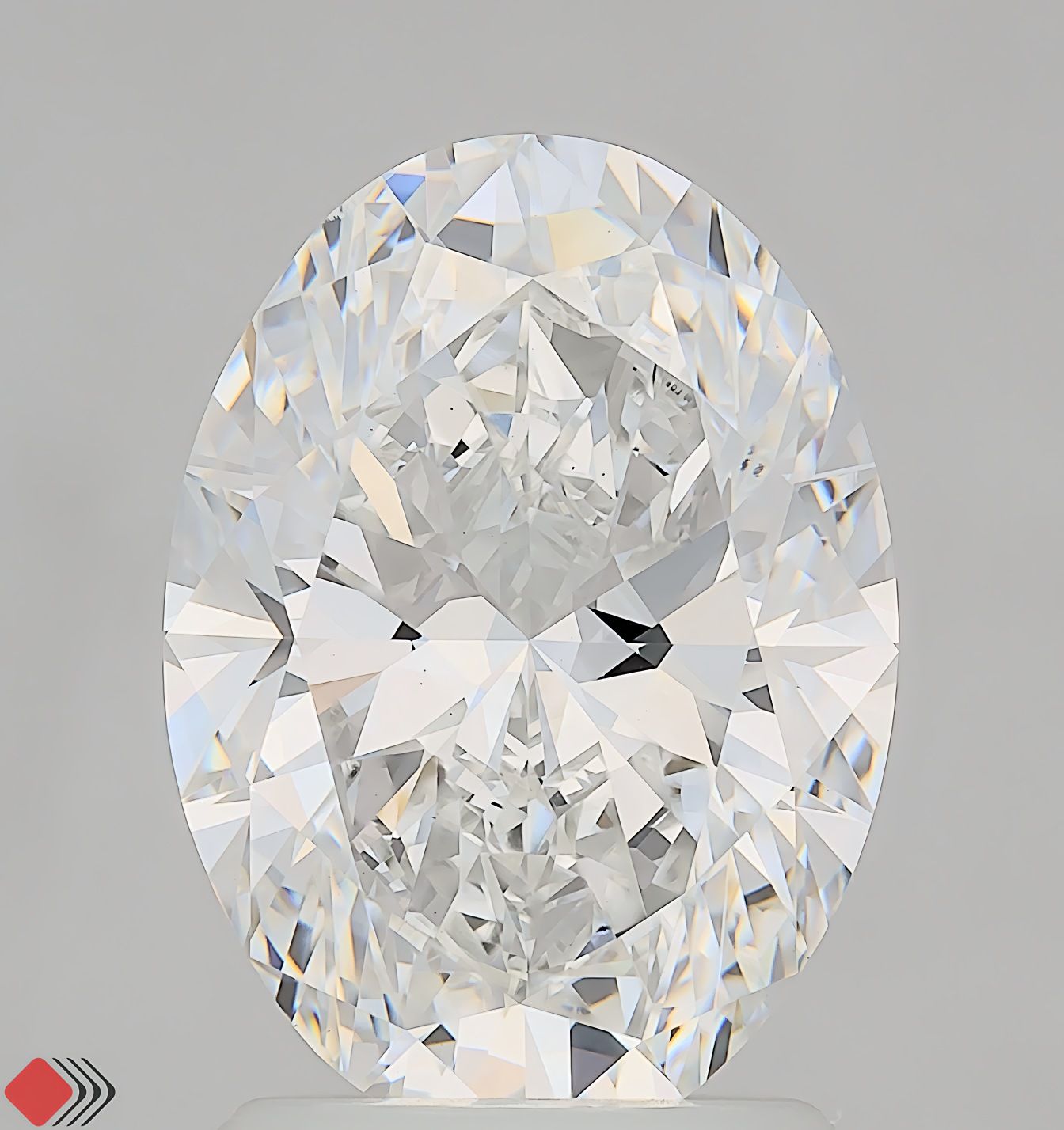 2.06 ct. oval Lab Grown Diamond front image