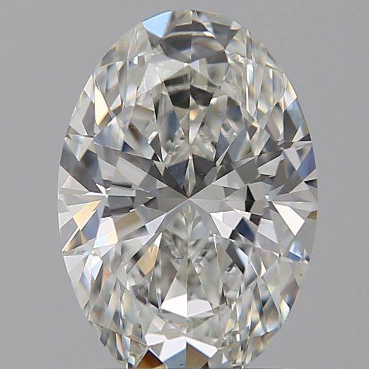 1.57 ct. oval Lab Grown Diamond front image