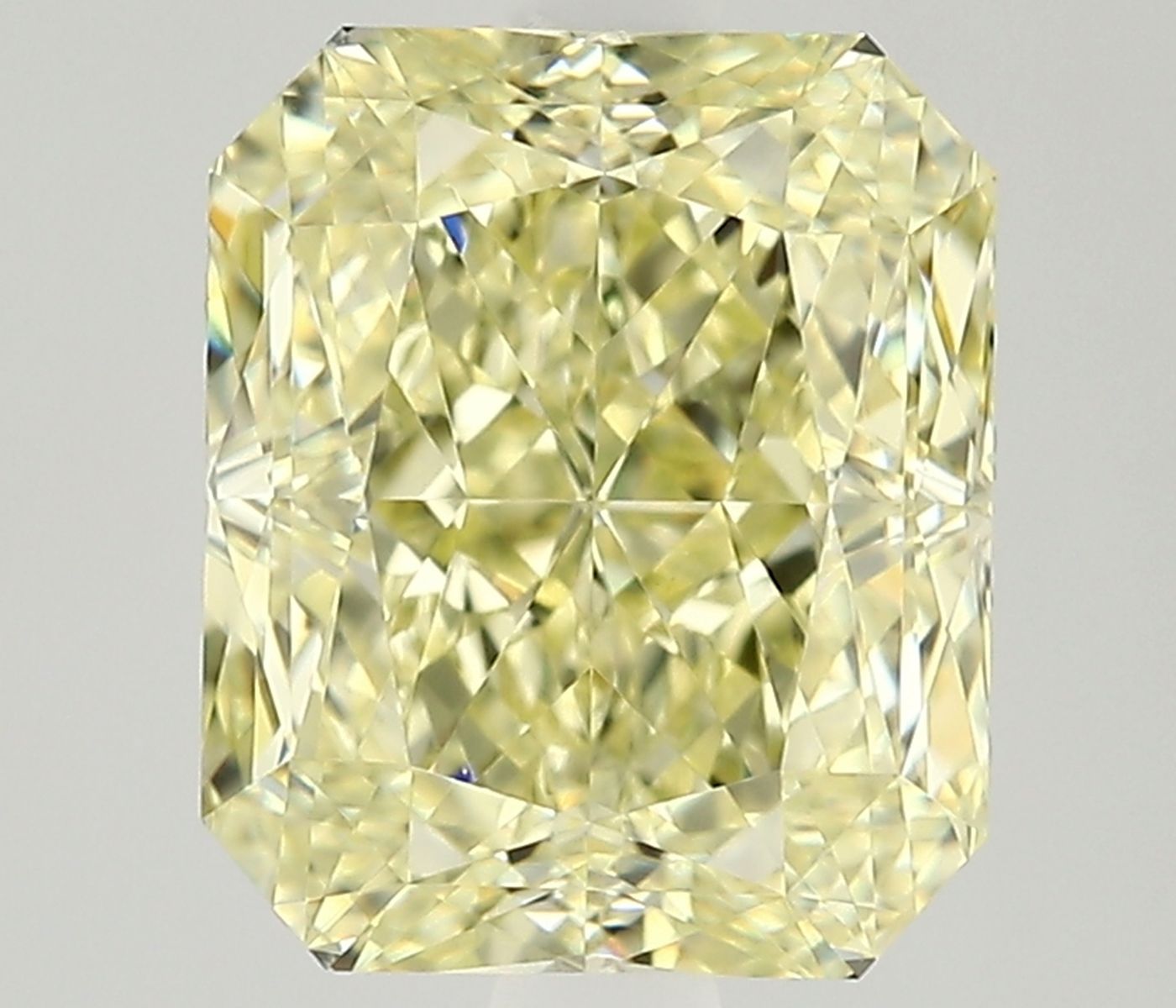 Diament 2.01 ct Fancy Light Yellow/VS1