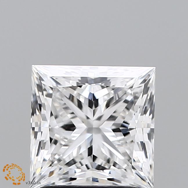 1.90 ct. princess Lab Grown Diamond front image