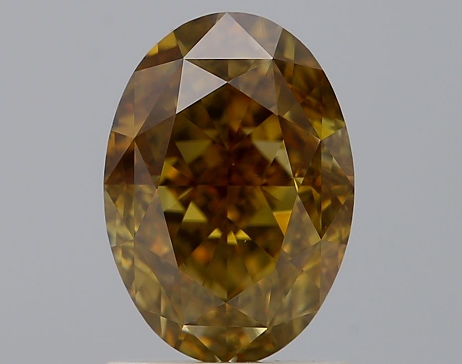 Diament 1.51 ct Fancy Deep Brownish Yellow/VS2