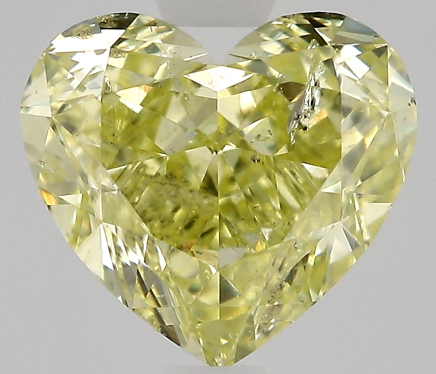 Diament 1.04 ct Fancy Yellow/I1