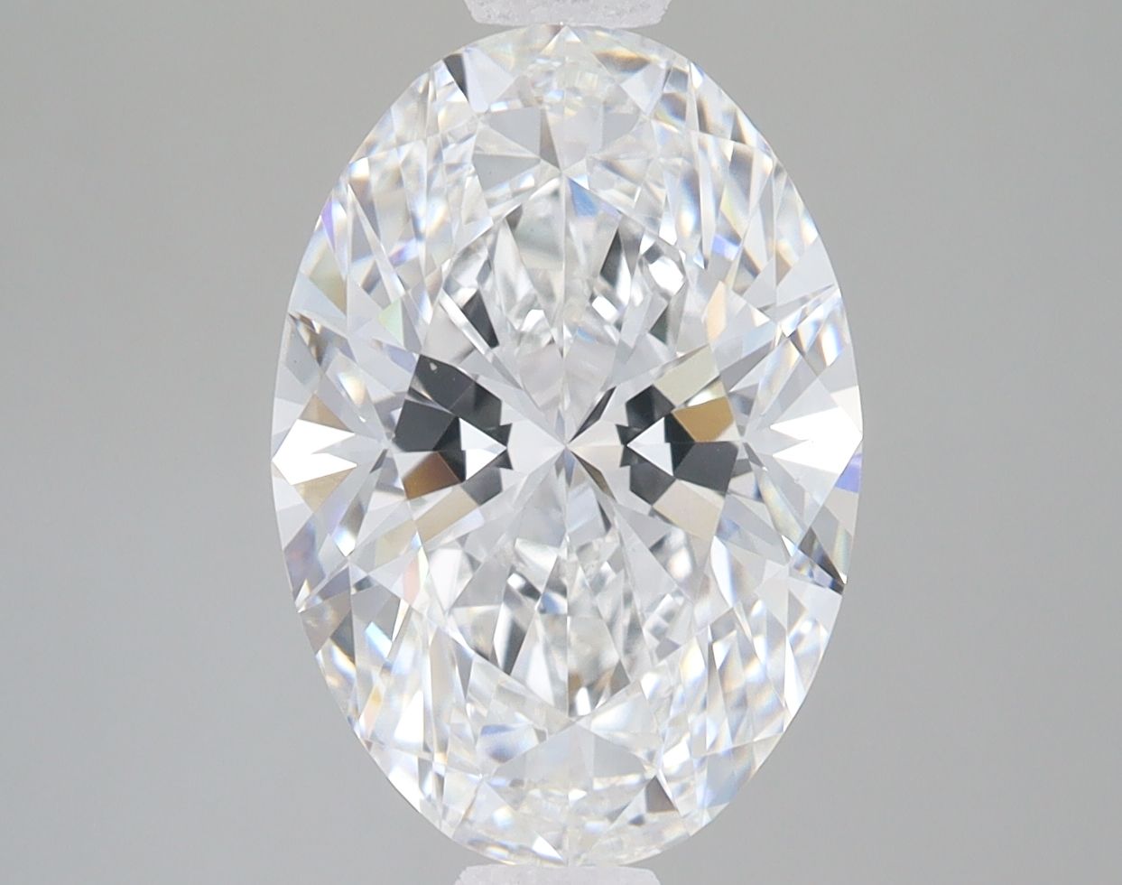 4.09 ct. oval Lab Grown Diamond front image