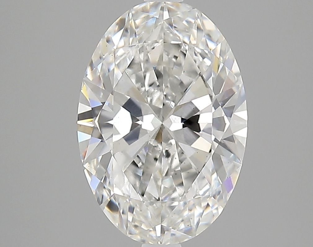 2.67 ct. oval Lab Grown Diamond front image