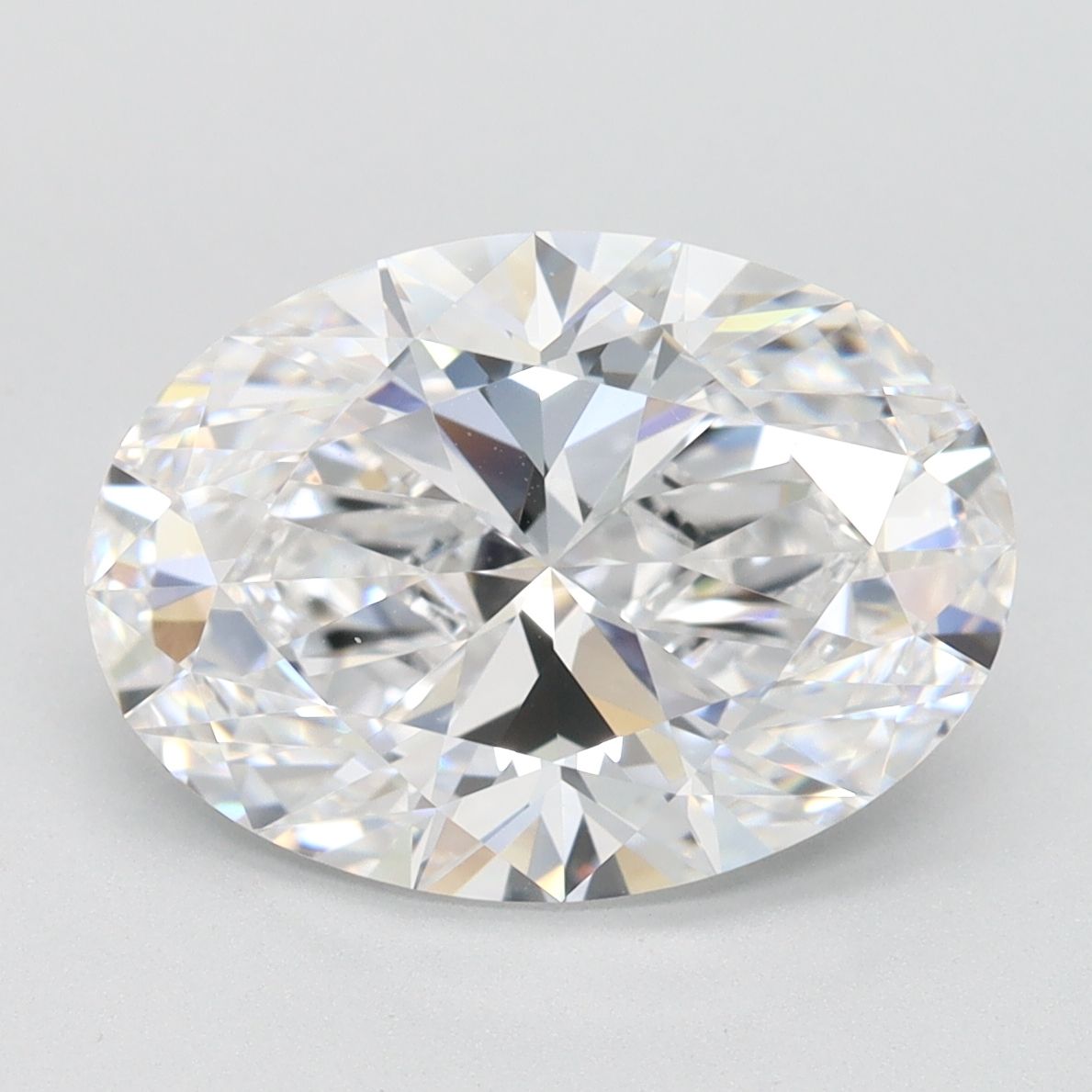 3.37 ct. oval Lab Grown Diamond front image