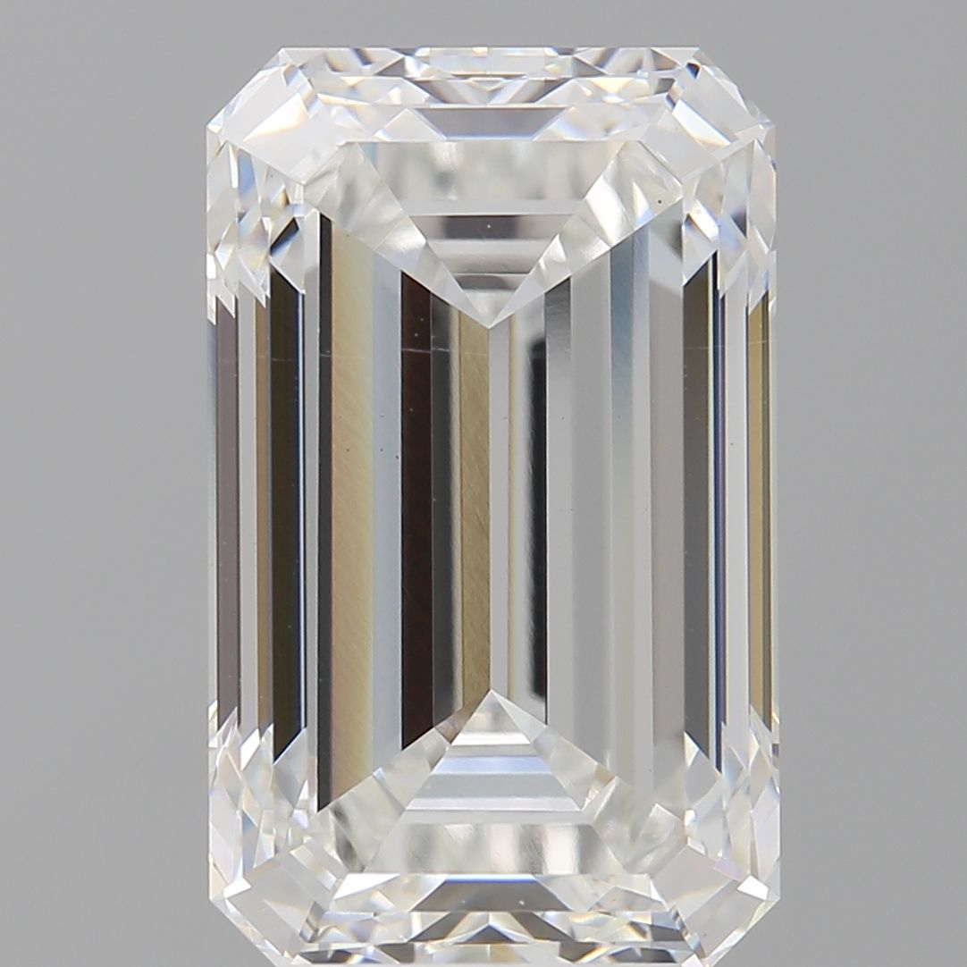 6.51 ct. emerald Lab Grown Diamond front image