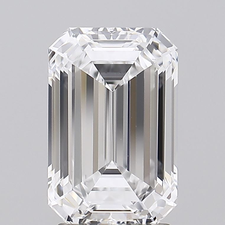 2.81 ct. emerald Lab Grown Diamond front image