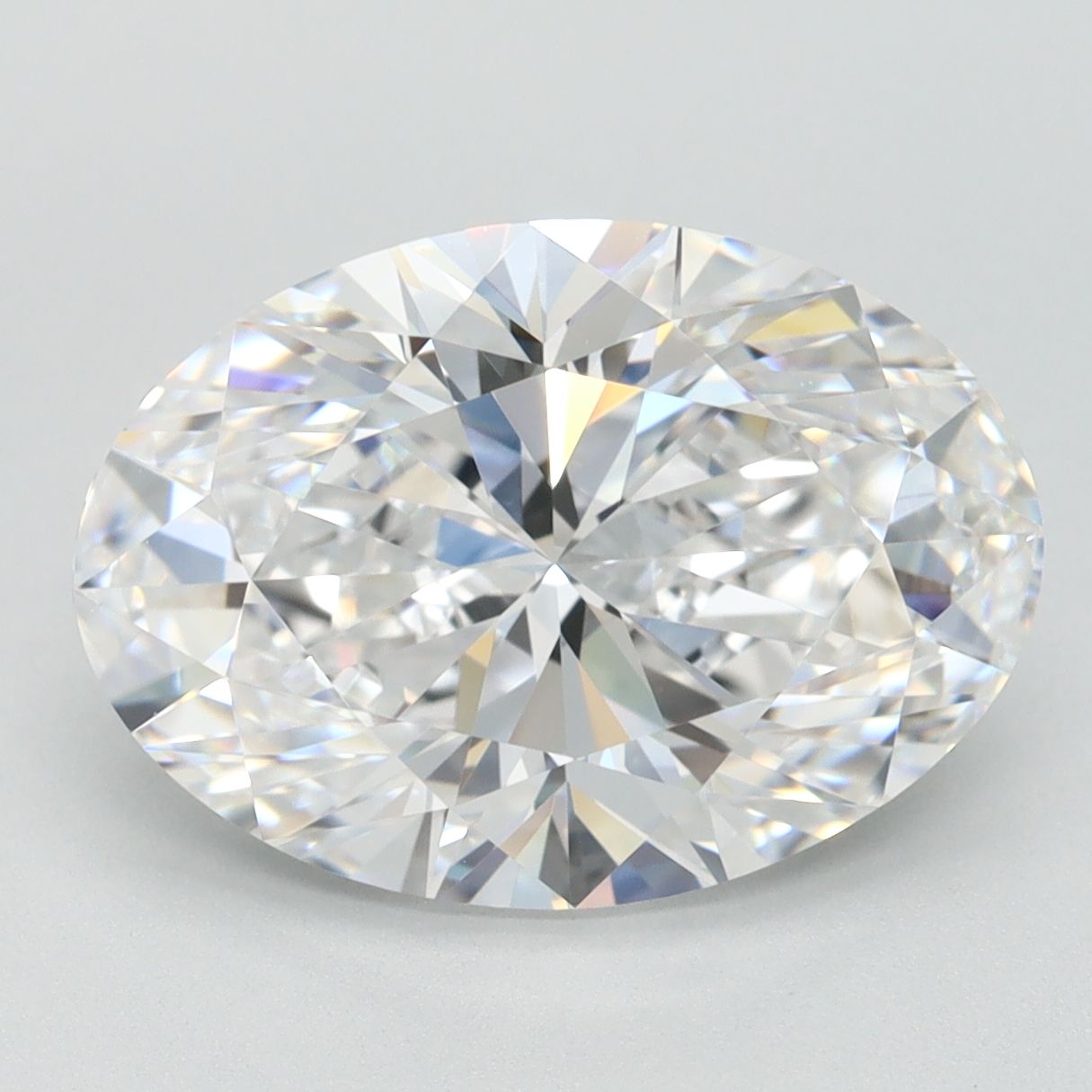 4.17 ct. oval Lab Grown Diamond front image