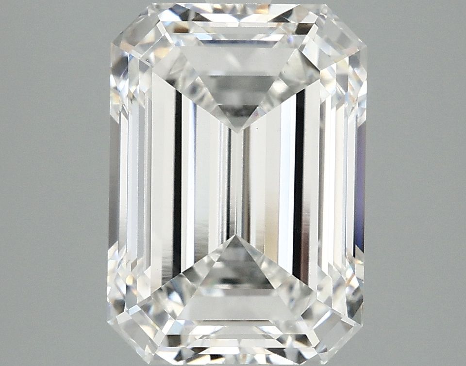 4.09 ct. emerald Lab Grown Diamond front image