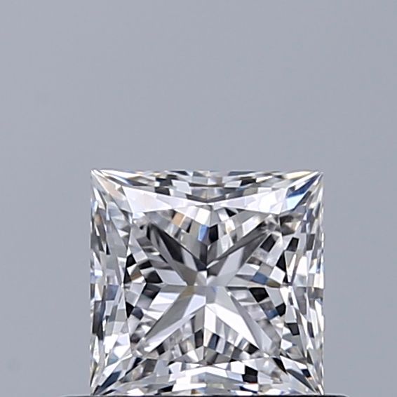 0.66 ct lab-grown Princess Diamond