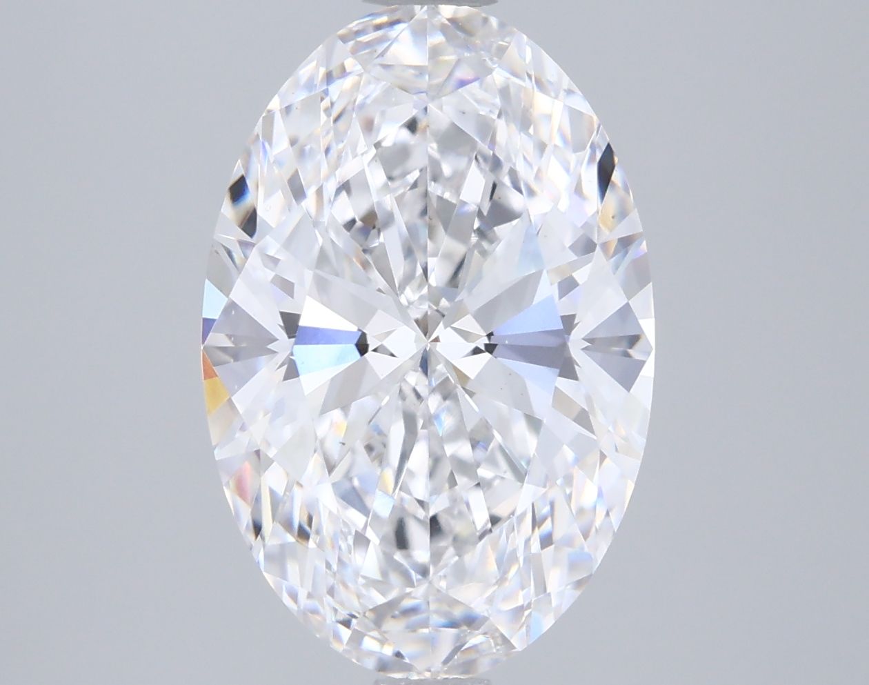 3.01 ct. oval Lab Grown Diamond front image