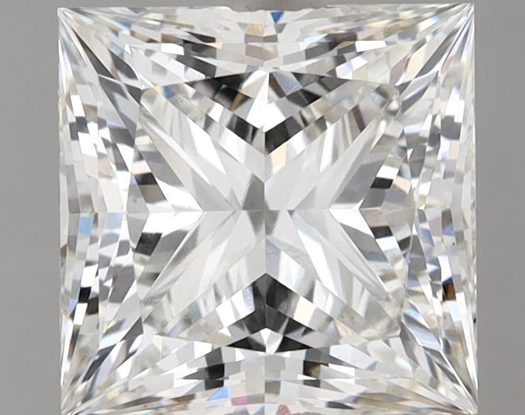 3.18 ct. princess Lab Grown Diamond front image