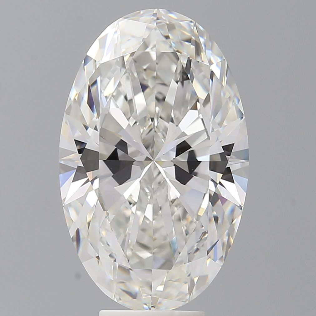 7.56 ct. oval Lab Grown Diamond front image