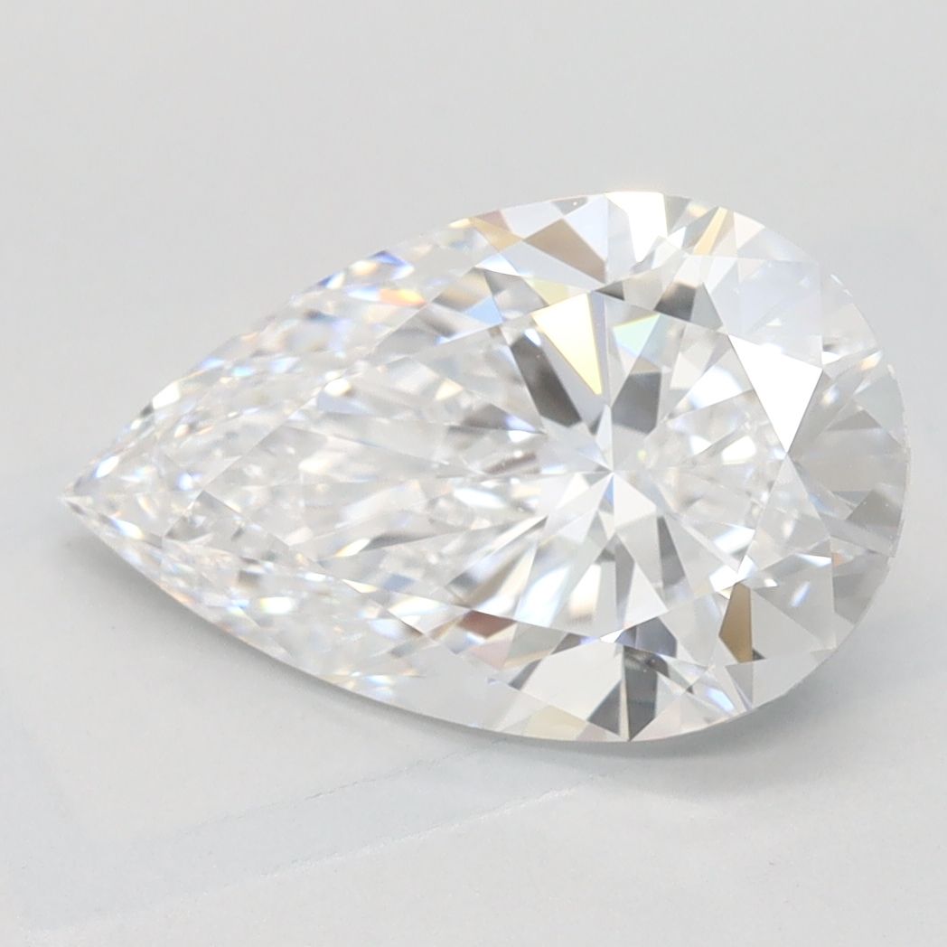 2.10 ct. pear Lab Grown Diamond front image