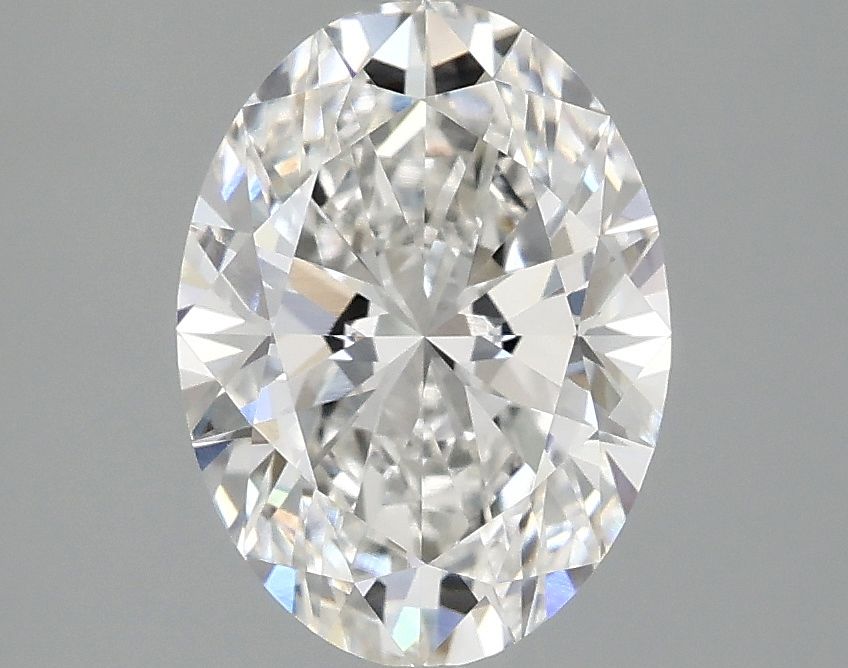 2.10 ct. oval Lab Grown Diamond front image