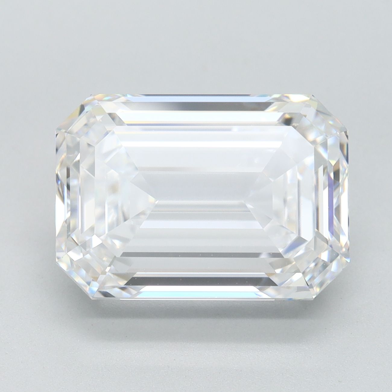 5.07 carat d FL EX Cut IGI emerald diamond