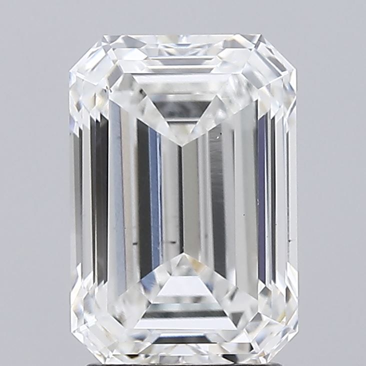 2.39 ct. emerald Lab Grown Diamond front image
