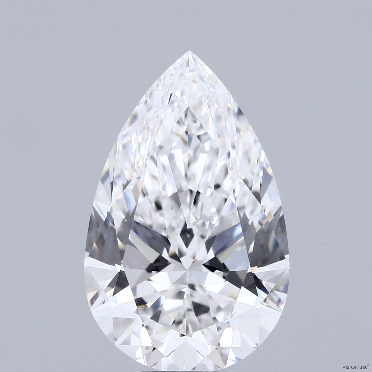 6.01 ct. pear Lab Grown Diamond front image
