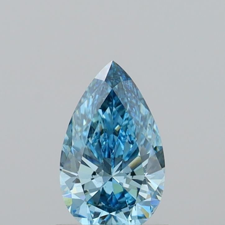 0.99 CT Fancy Vivid Blue PEAR