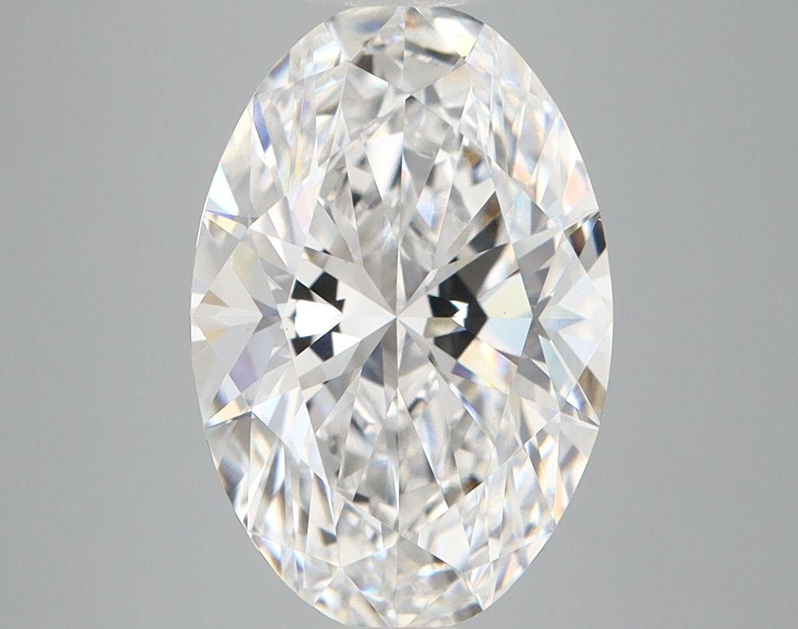 3.58 ct. oval Lab Grown Diamond front image