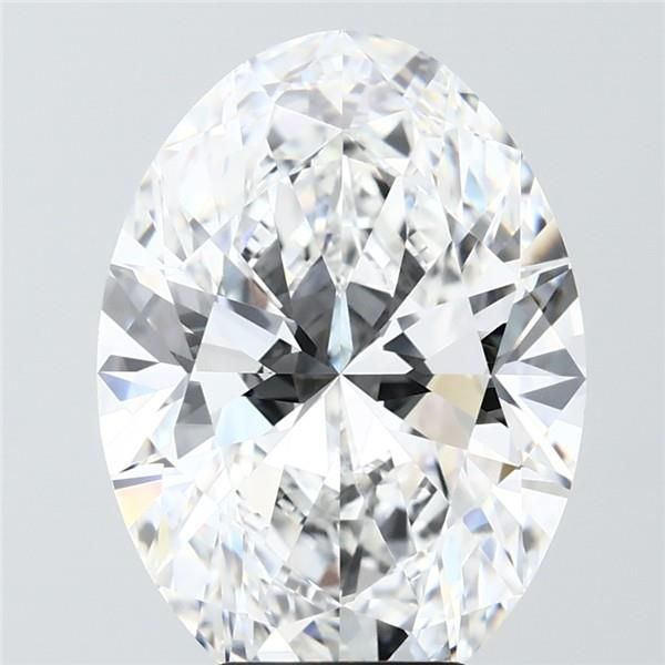 6.08 ct. oval Lab Grown Diamond front image