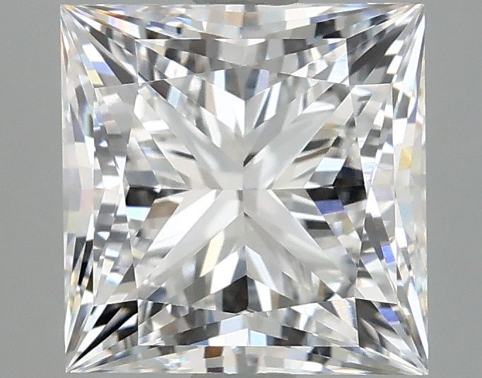 2.98 ct. princess Lab Grown Diamond front image