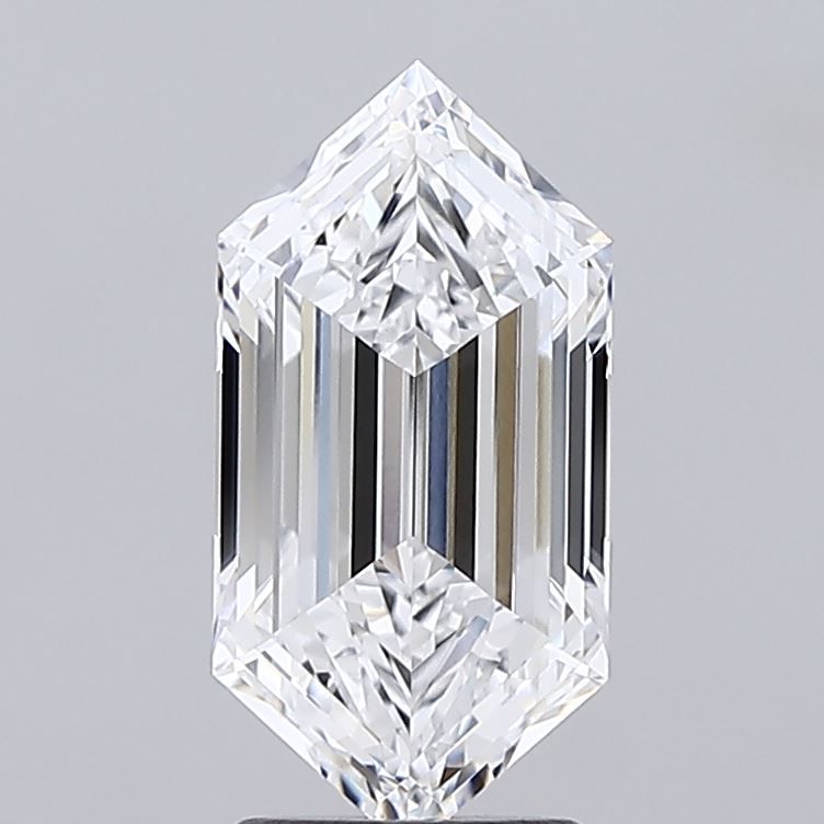 2.35 ct lab-grown Hexagonal Diamond