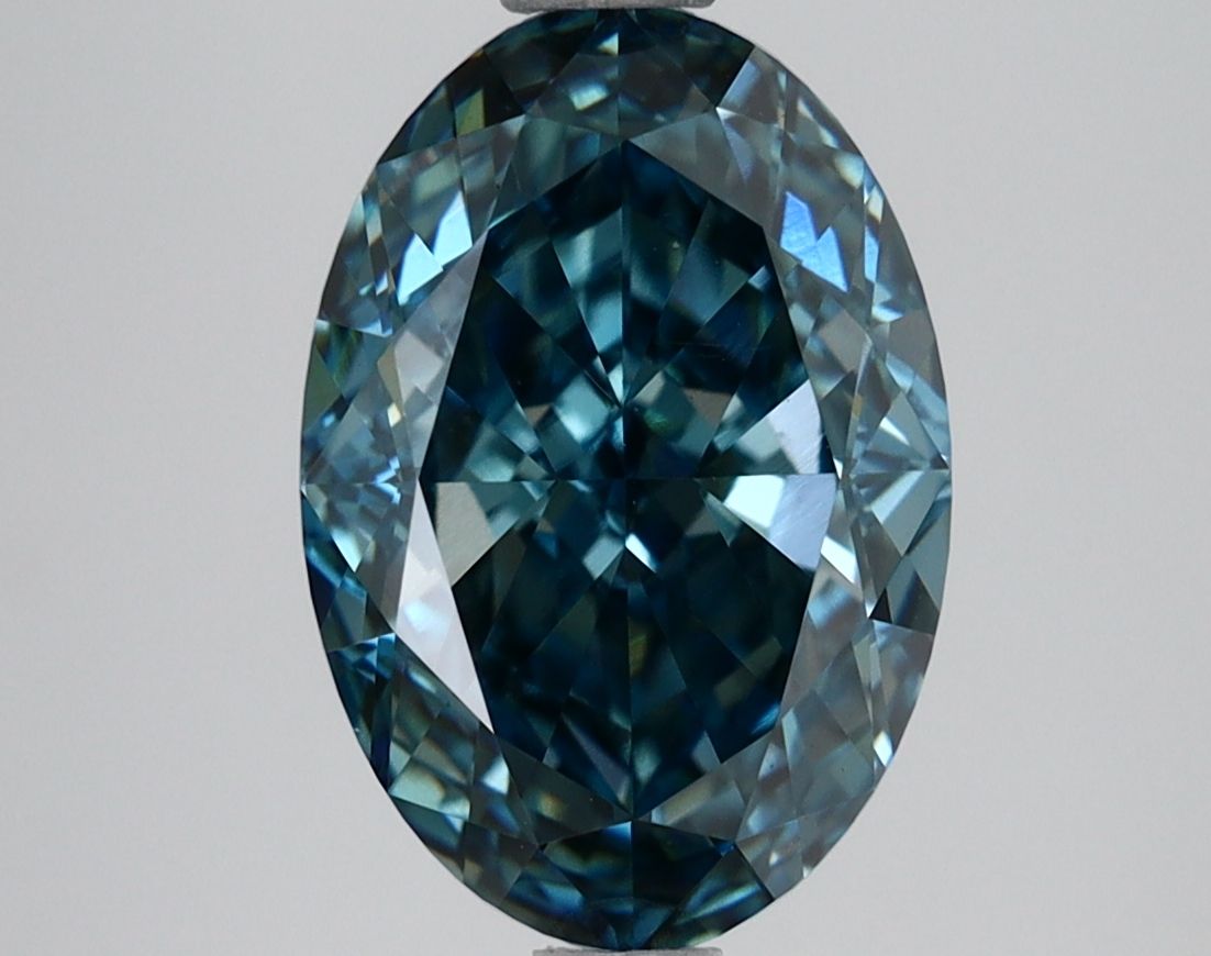 2.58 ct. oval Lab Grown Diamond front image