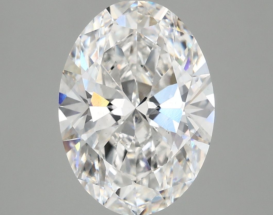 3.87 ct. oval Lab Grown Diamond front image