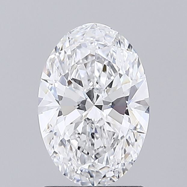 1.25 ct. oval Lab Grown Diamond front image