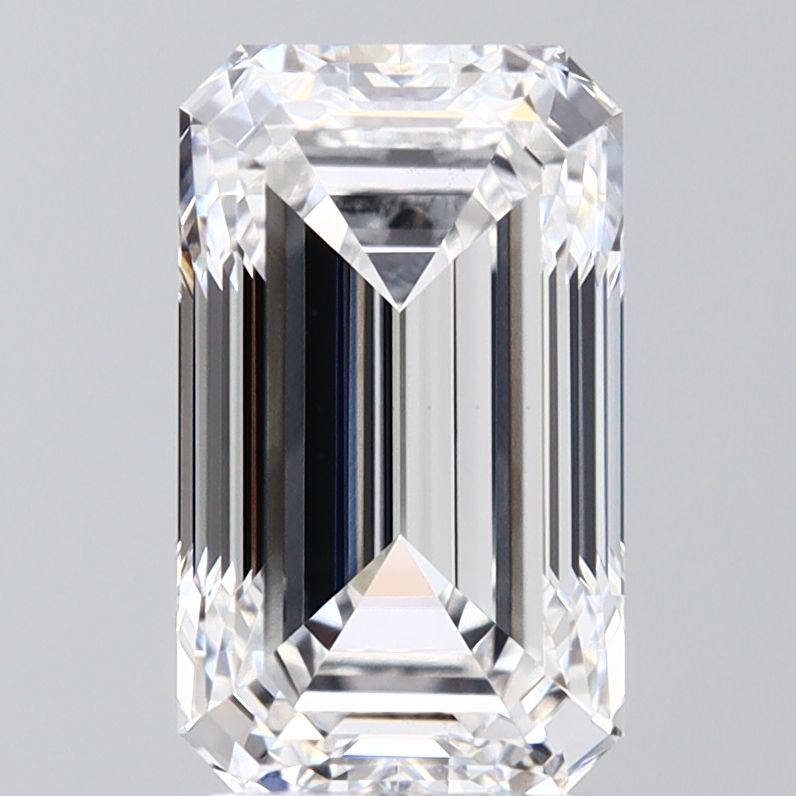 3.57 ct. emerald Lab Grown Diamond front image