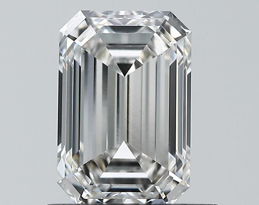 0.88 ct. emerald Lab Grown Diamond front image