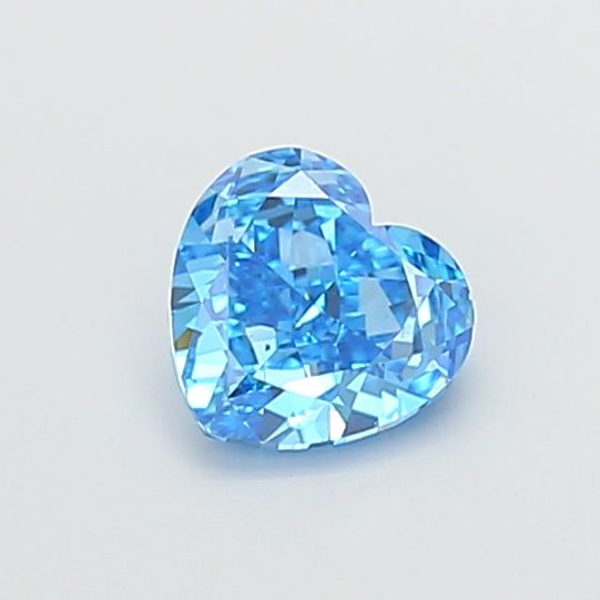 1.03 CT Fancy Vivid Blue HEART