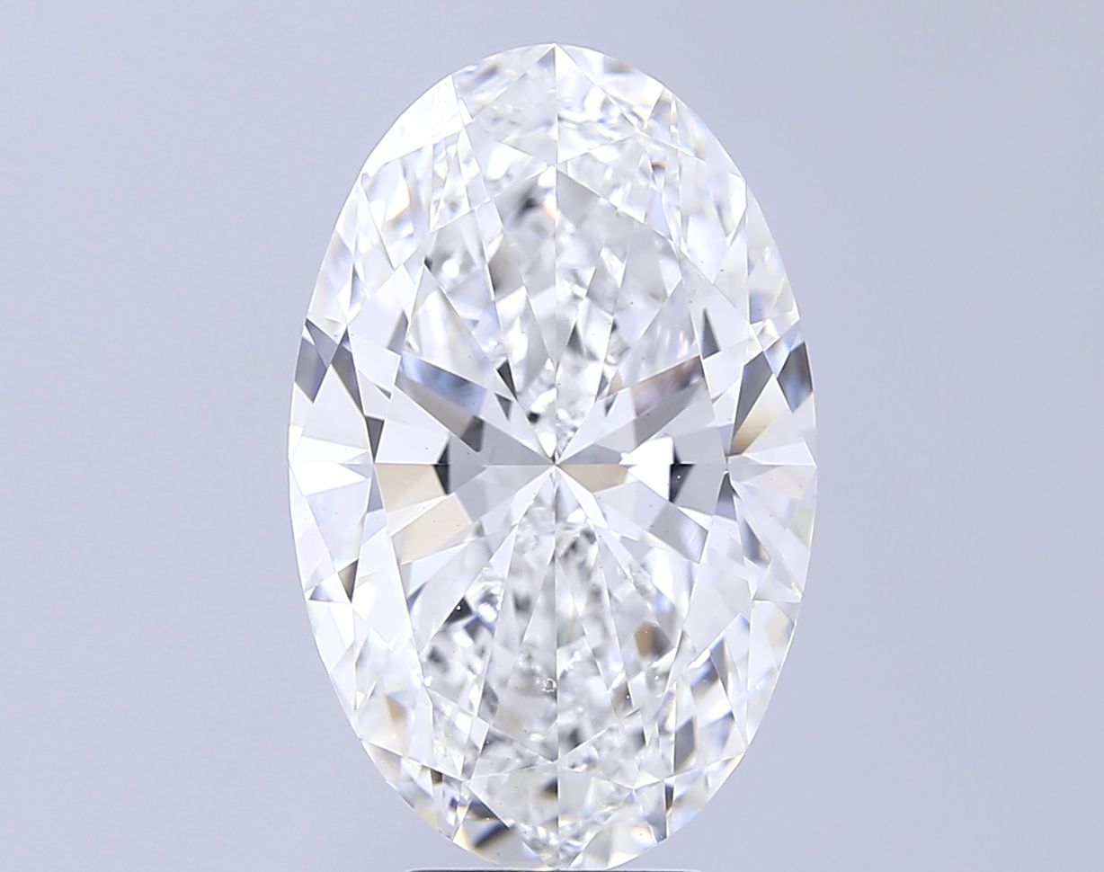 7.00 ct. oval Lab Grown Diamond front image