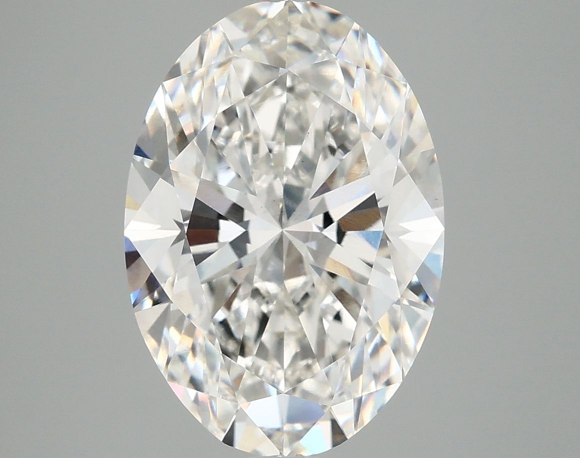 5.02 ct. oval Lab Grown Diamond front image