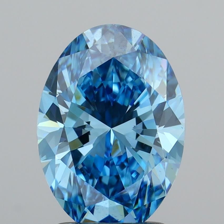2.03 ct. oval Lab Grown Diamond front image