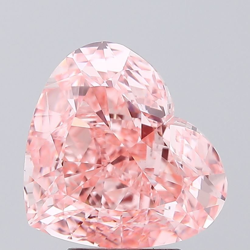 5.04 ct. heart Lab Grown Diamond front image