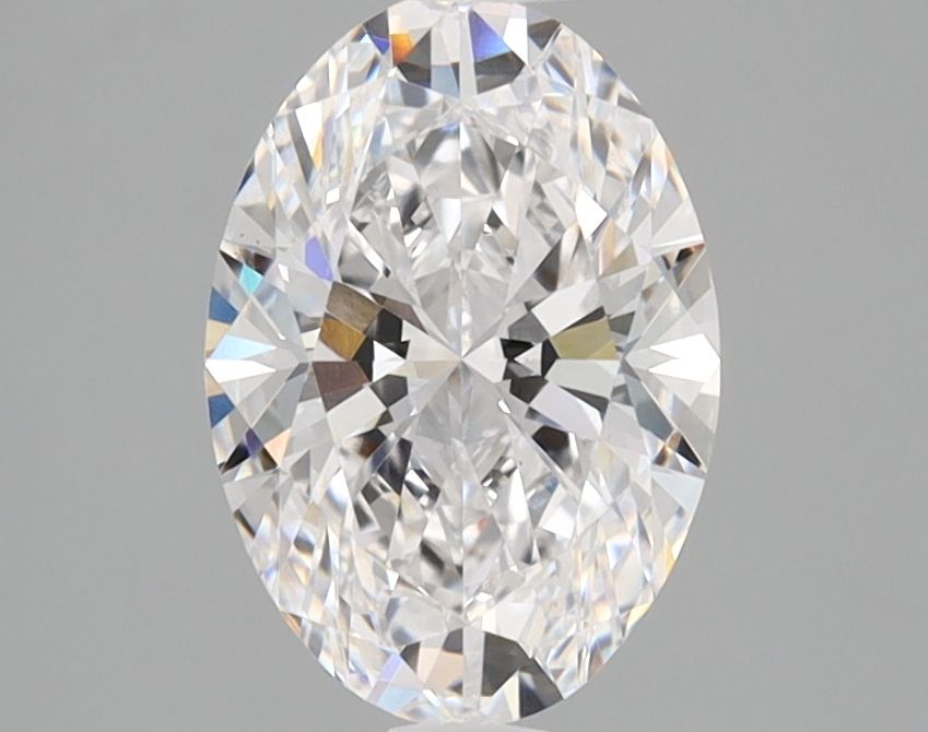 1.57 ct. oval Lab Grown Diamond front image
