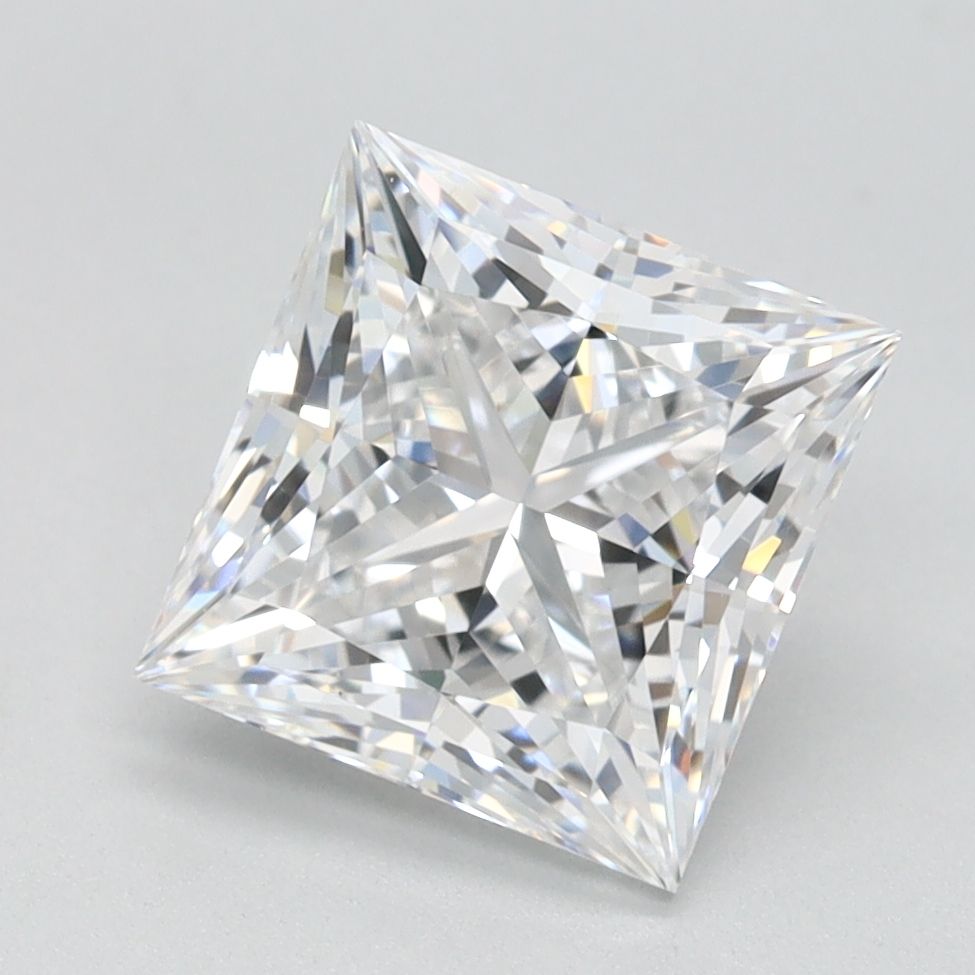 2.10 ct. princess Lab Grown Diamond front image