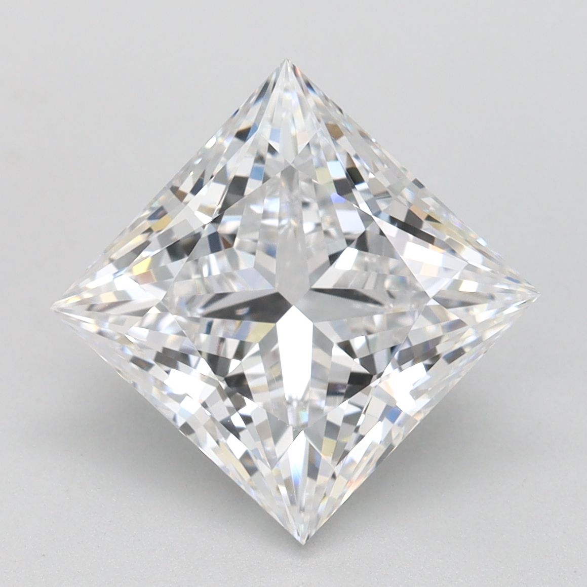 3.17 ct. princess Lab Grown Diamond front image