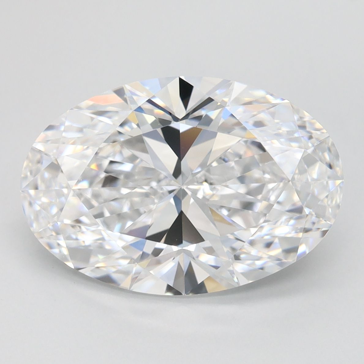3.40 ct. oval Lab Grown Diamond front image