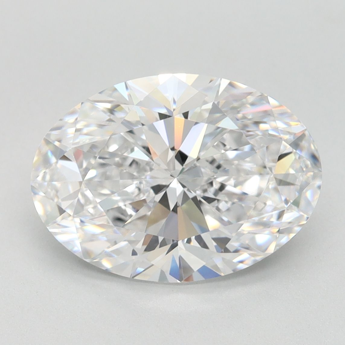 3.03 ct. oval Lab Grown Diamond front image