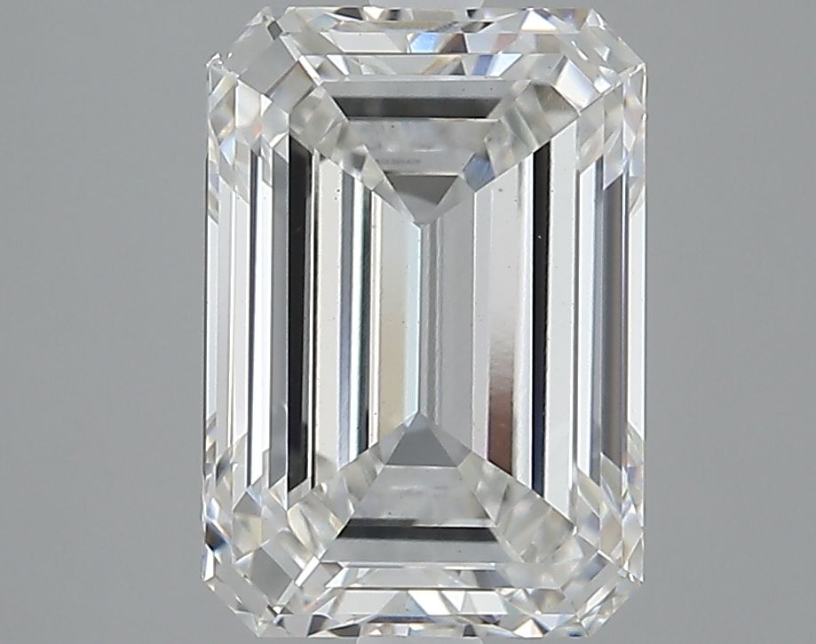 3.23 ct. emerald Lab Grown Diamond front image