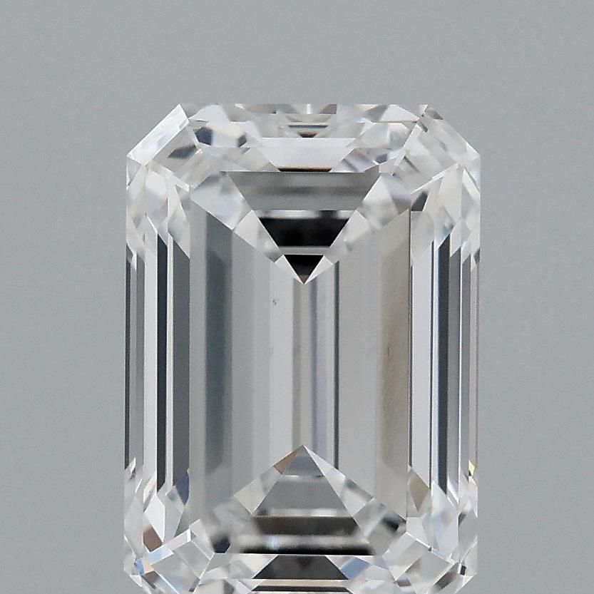 3.17 ct. emerald Lab Grown Diamond front image